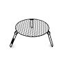 Barebones Grille de Barbecue - Ronde