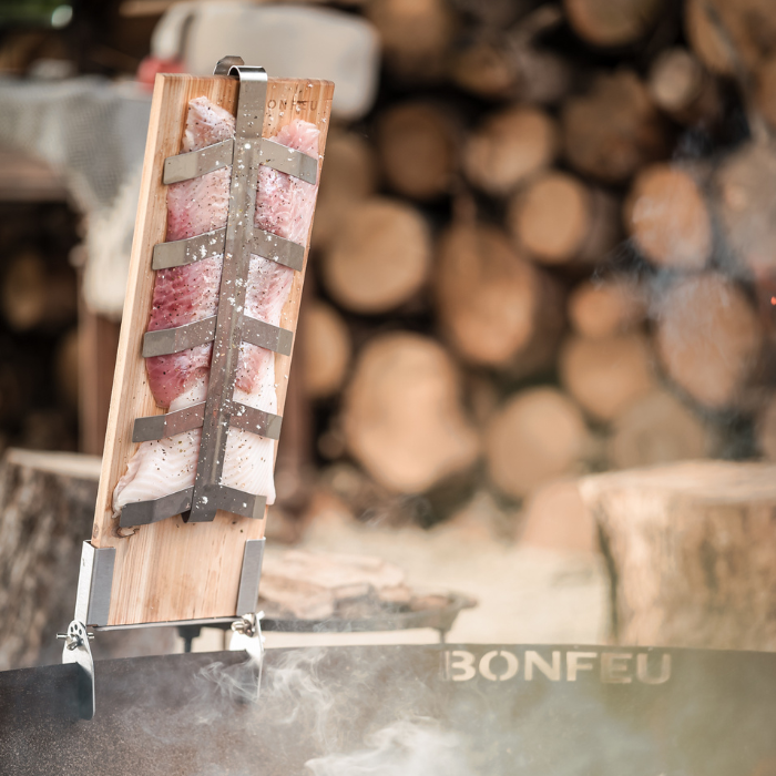 BonFeu Planche à fumer pour poisson