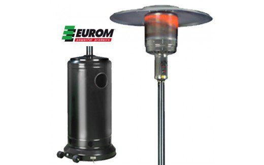 Chauffage au gaz Eurom THG14000 noir